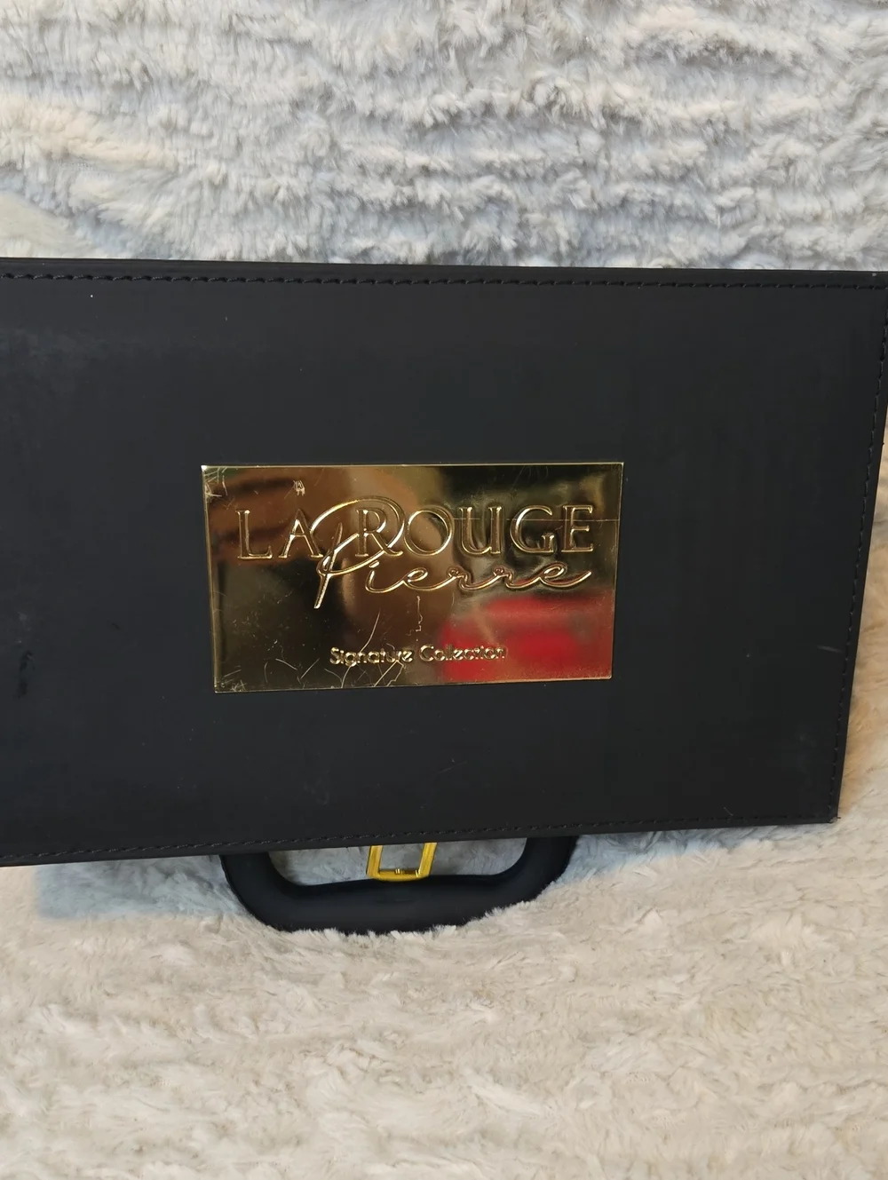 La Rouge Pierre Regenerative Face Neck & Decollete Mask - Black & Gold